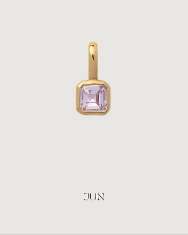 GOLD CHARM BIRTHSTONE MULTI - STUDIO JO STORE